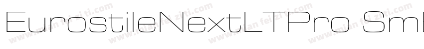 EurostileNextLTPro SmBdExt字体转换